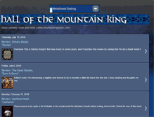 Tablet Screenshot of mountainkingmusic.com